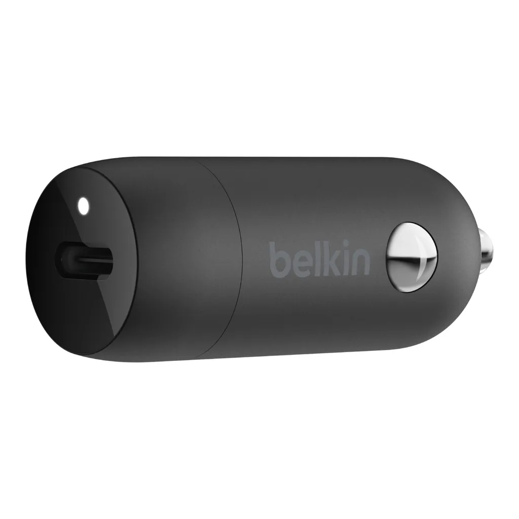 Caricabatterie Auto Belkin 30W USB-C PPS - Viaggi Sicuri CCA004btBK
