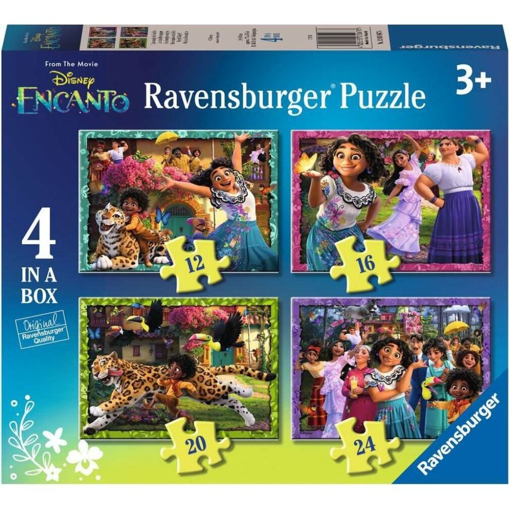 RAVENSBURGER Puzzle Encanto 4in1 ( 12, 16, 20, 24 Teile)
