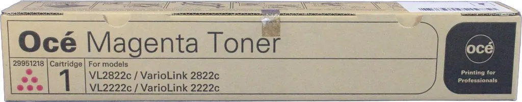 Toner Magenta Oce TN216M 29951218-A à séchage rapide et haute brillance