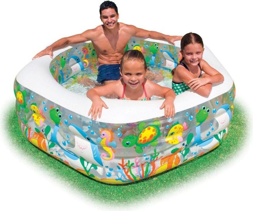 Intex Ocean Reef Pool, Nafukovací bazén, 510 l, Oválný, 6 Obrázek produktu 