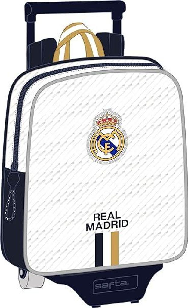 Safta Real Madrid 1st Equipment 23/24 Rucksack Beige Beige One Size