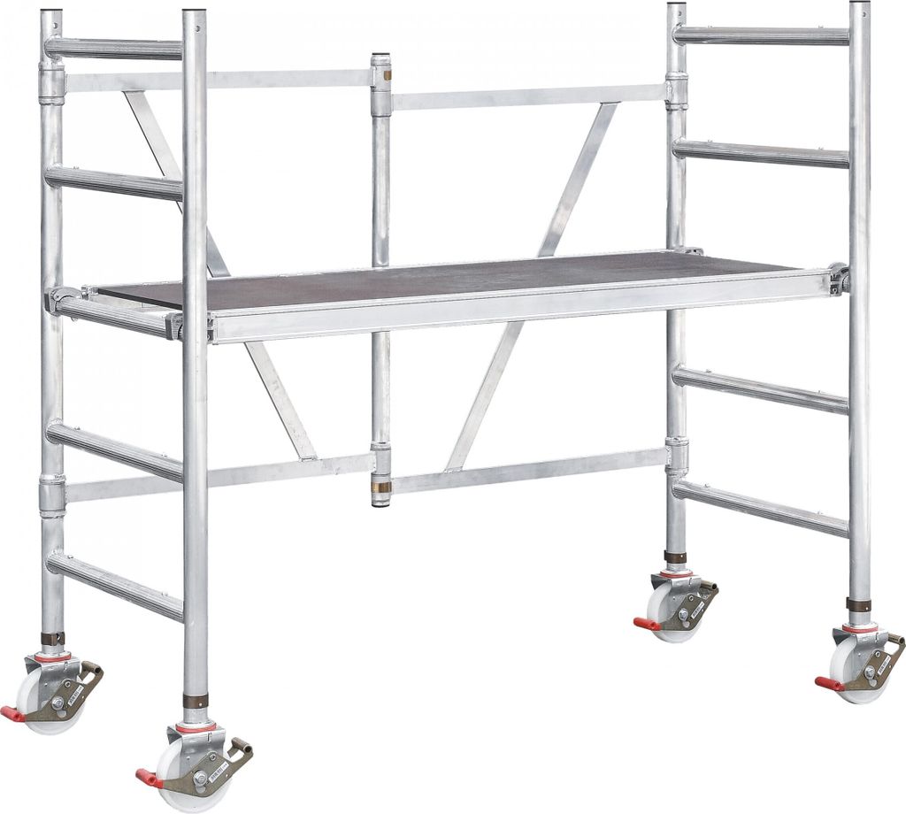 ILLER-LEITER Klappgerüst 1,70m x 0,75m Arbeitshöhe: 2,98m