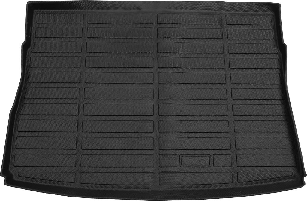 1 Stück Laderaumabdeckung Kofferraummatte für Volkswagen Golf R 2022-2024 für Volkswagen Golf GTI 2020-2024 TPE Schwarze Kofferraum Gepäckstief...