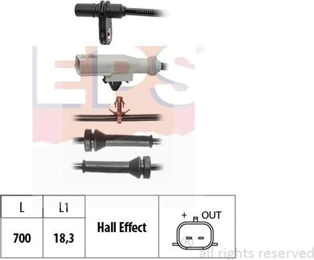 Réparer le Système ABS Qashqai avec le Capteur Vitesse OE 479014EA0A