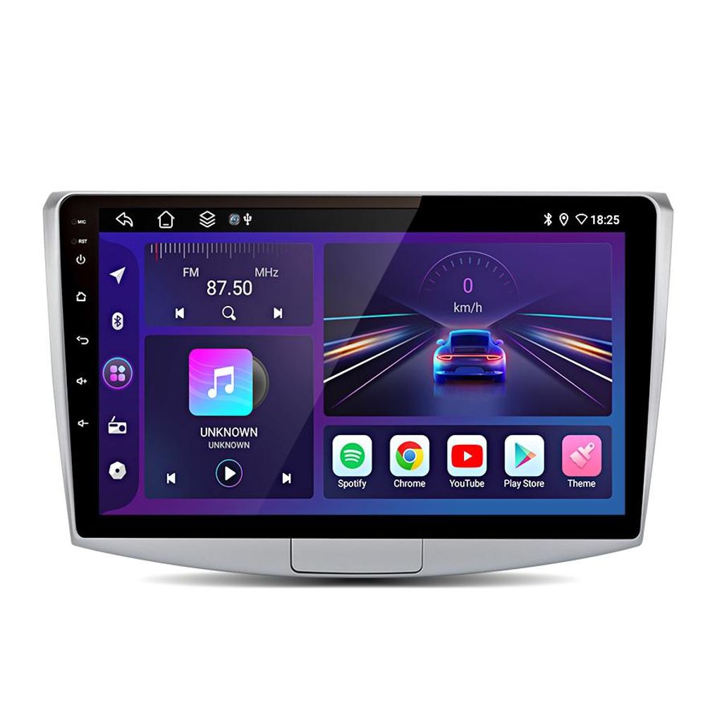 Hexinex Android 15 Multimedia Navigation Radio für VW Passat B7 (2010-2015) 10 Zoll, 4GB+64GB, 8-Core, WLAN, CarPlay Android Auto
