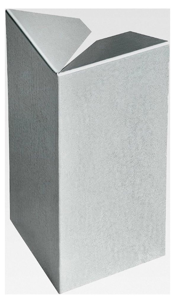 Innenecke für Schneckenzaun Typ 2 – L-förmige Beeteinfassung – Alu-Zink Eckverbinder – Höhe 25 cm