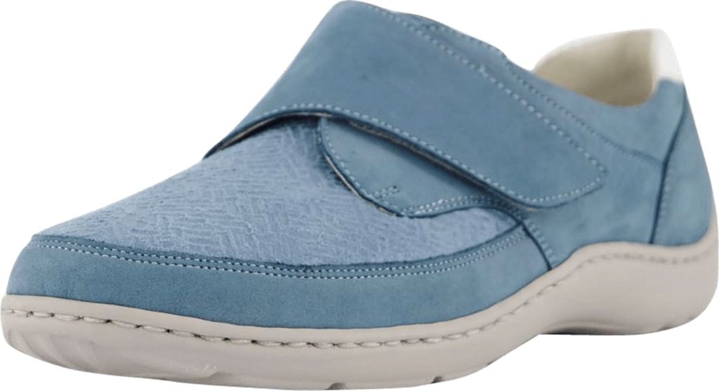 Waldläufer Komfort Slipper Henni Damen 31353035333835 Blau 36 EU