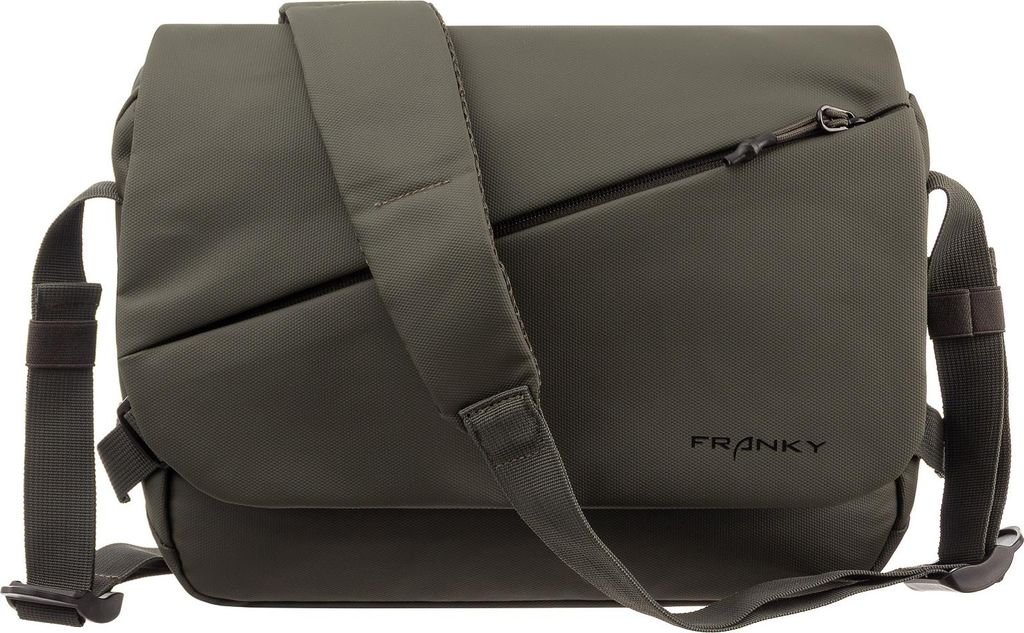 Franky Überschlag Tasche CT17-M-B Messenger olive