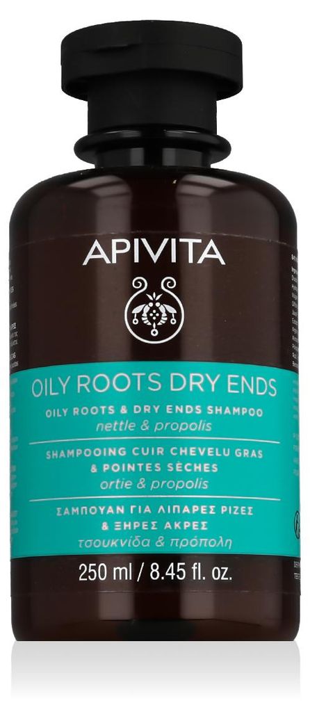 Apivita Oily Roots & Dry Ends Shampoo 250 ml Produktbild 