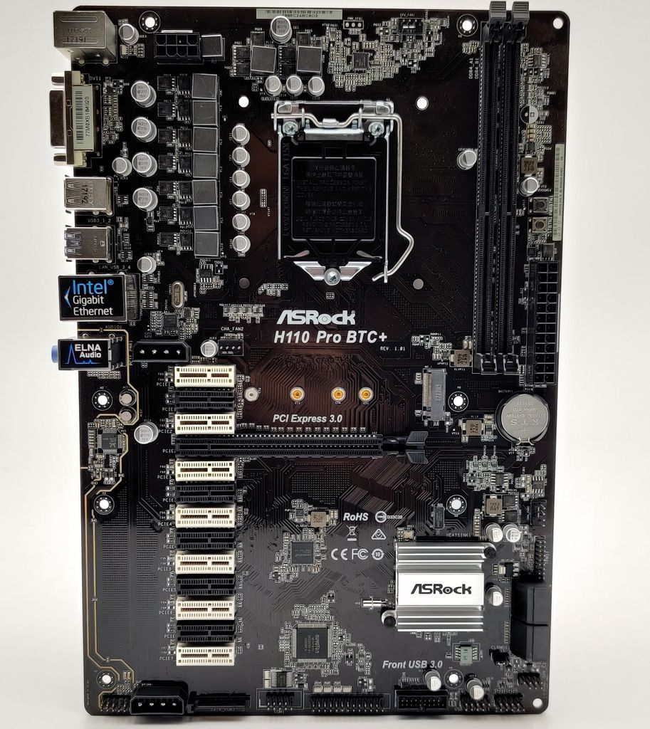 Pro Btc+ Intel Uhd Mining Bitcoin Mining Motherboard Asrock H110 Pro Btc+  Gpu Order Intel