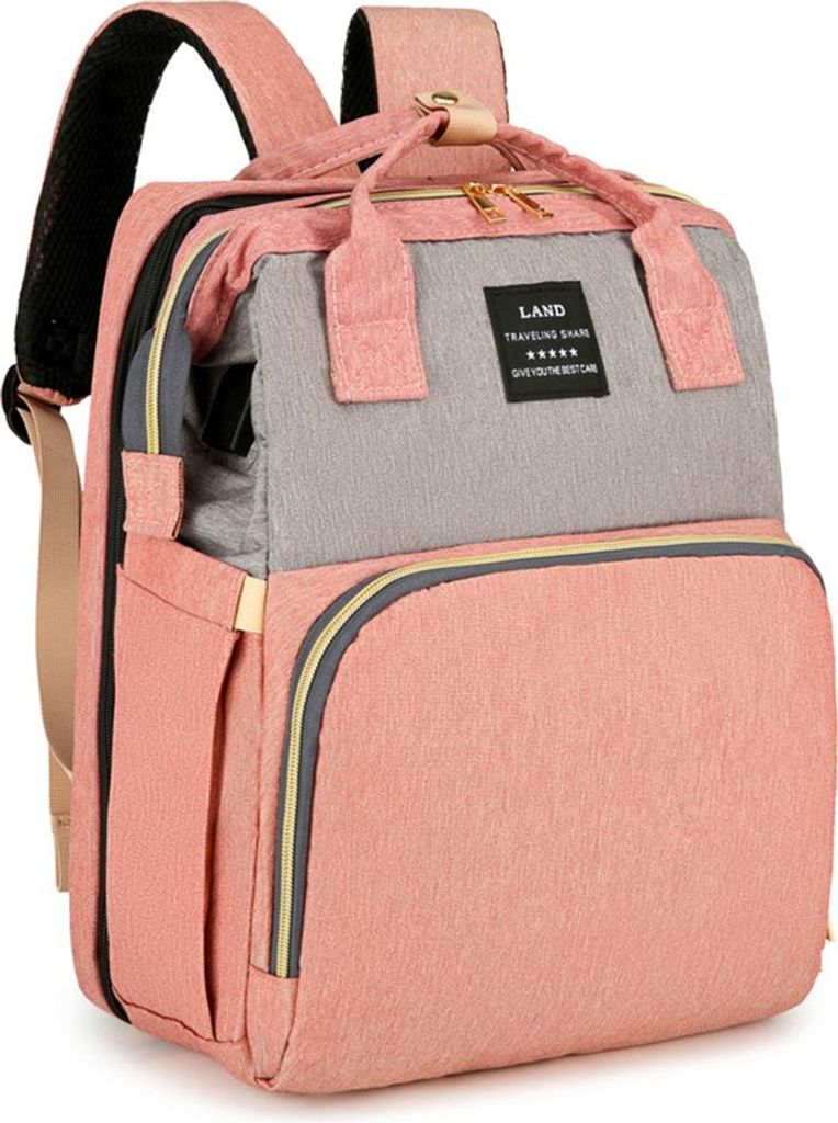 Faltbares Babybett, Multifunktionalem Mama Rucksack, Großes Produktbild 
