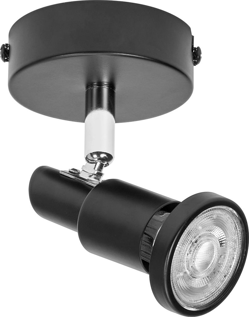 OSRAM 4099854474354 Deckenanbau-Leuchte mit flexiblen, dimmbaren GU10-Strahlern 3.40 W 230 lm