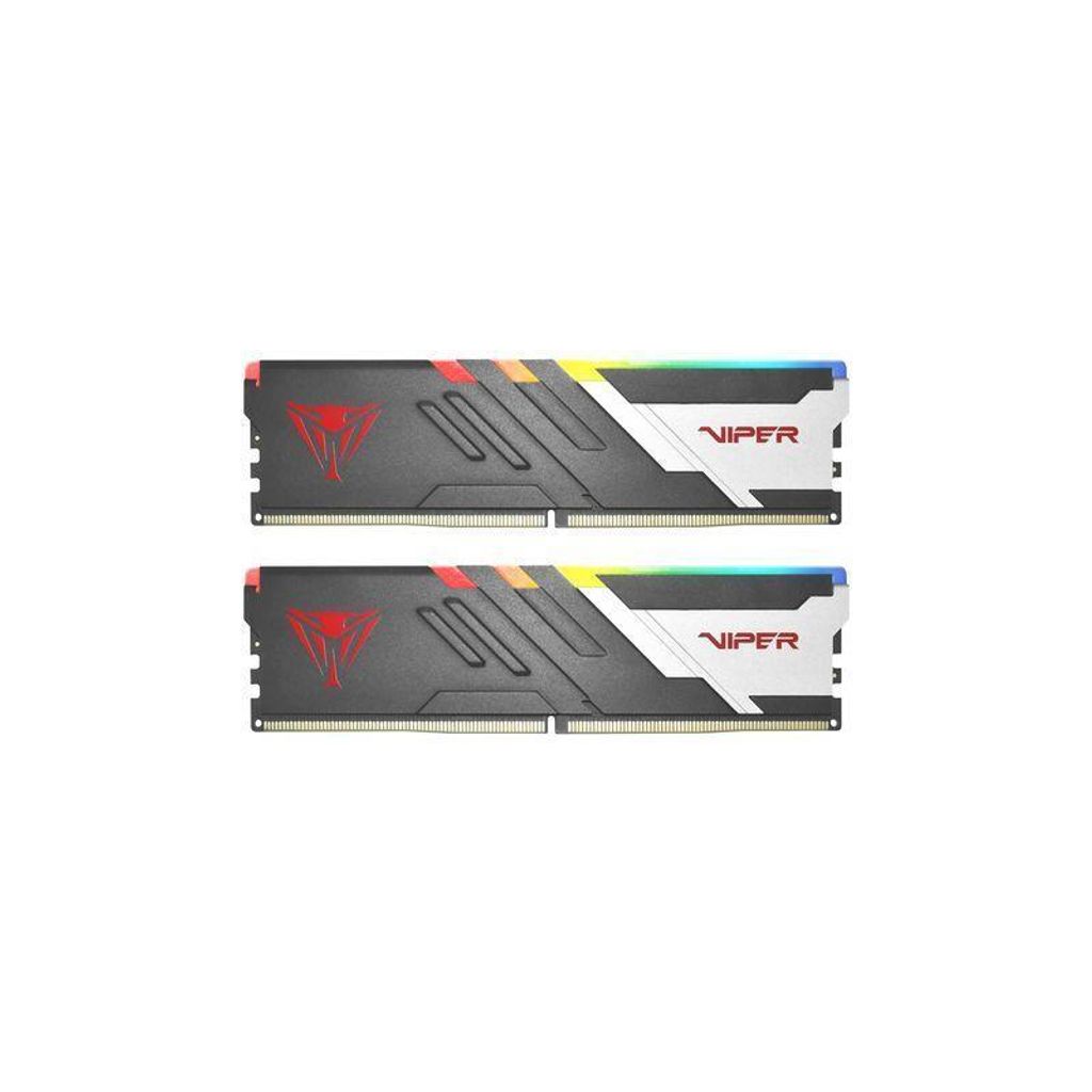 DIMM 64 GB DDR5-5200 (2x 32 GB) Dual-Kit (schwarz, PVVR564G520C40K, Viper Venom RGB, INTEL XMP)