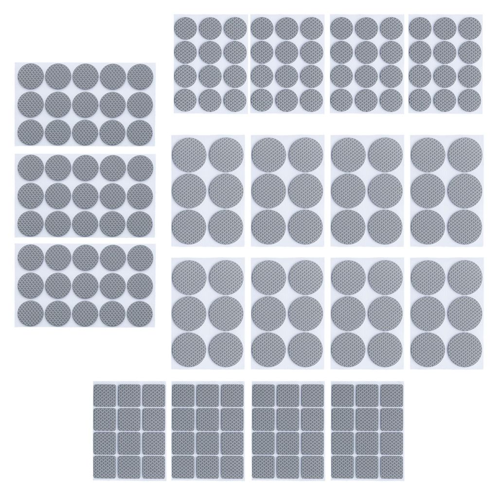 Relaxdays Antislip pads voor meubels, verpakking van 189 Productafbeelding 