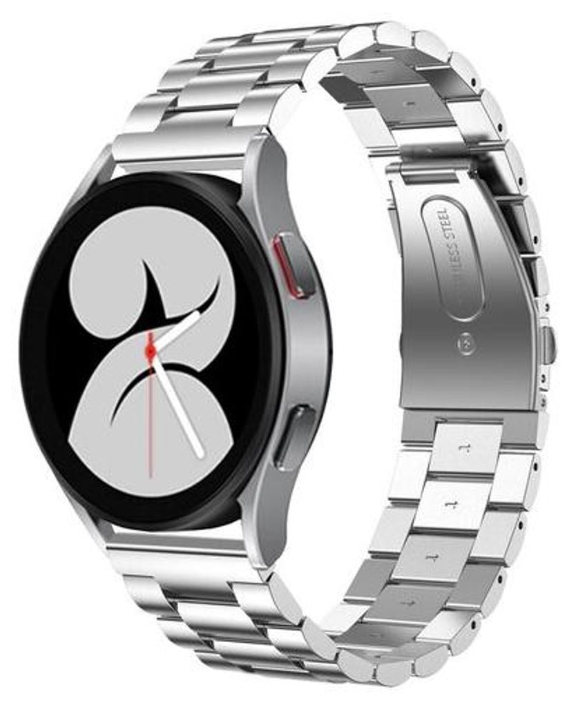 By Qubix Edelstahl-Gliederarmband - Silber - passend für Produktbild 
