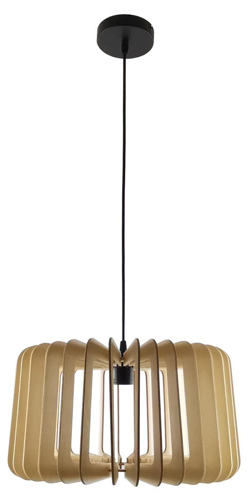 Pendelleuchte MOOD Holz Ø40CM – Nachhaltiges Design, Produktbild 