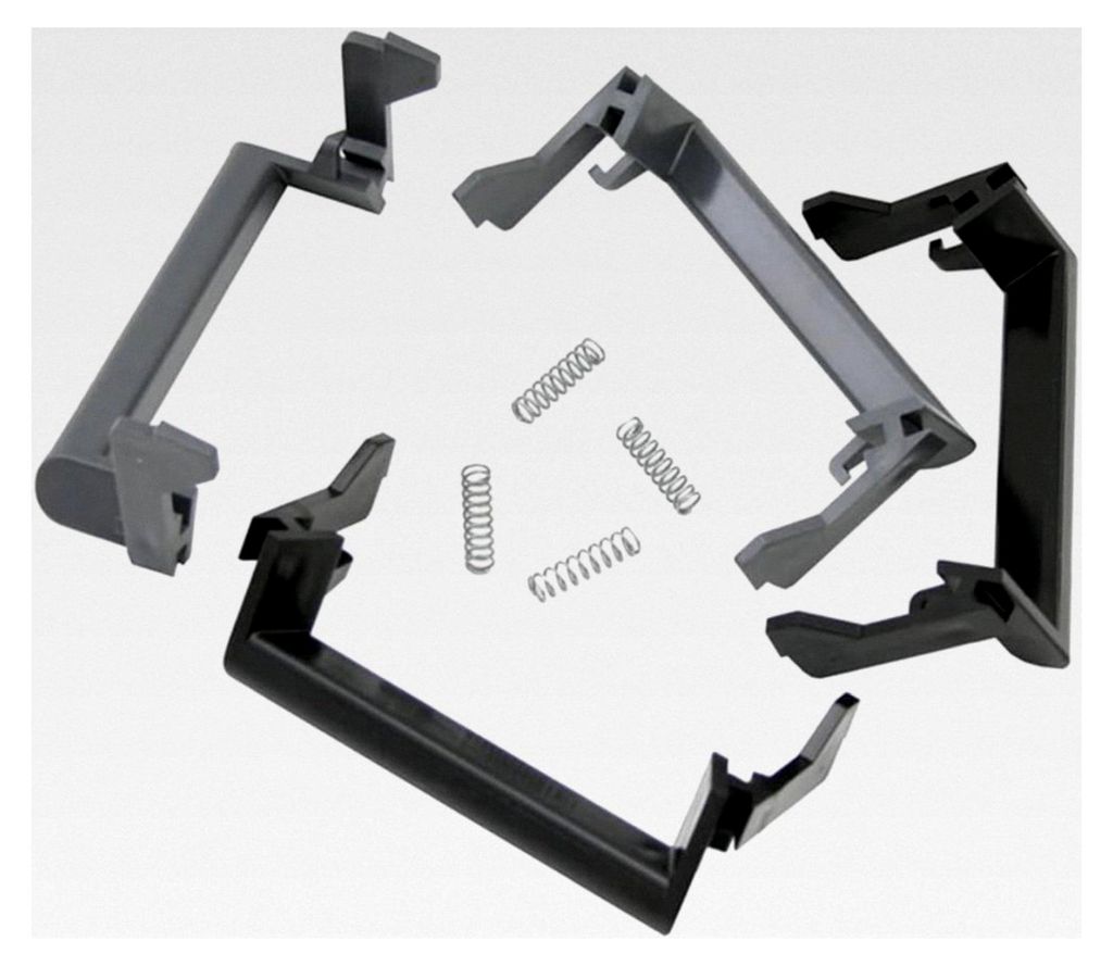 Verriegelungsset für MPK Dachhauben VisionVent M pro, Modelle 32, 42, 46, 47 in grau und schwarz