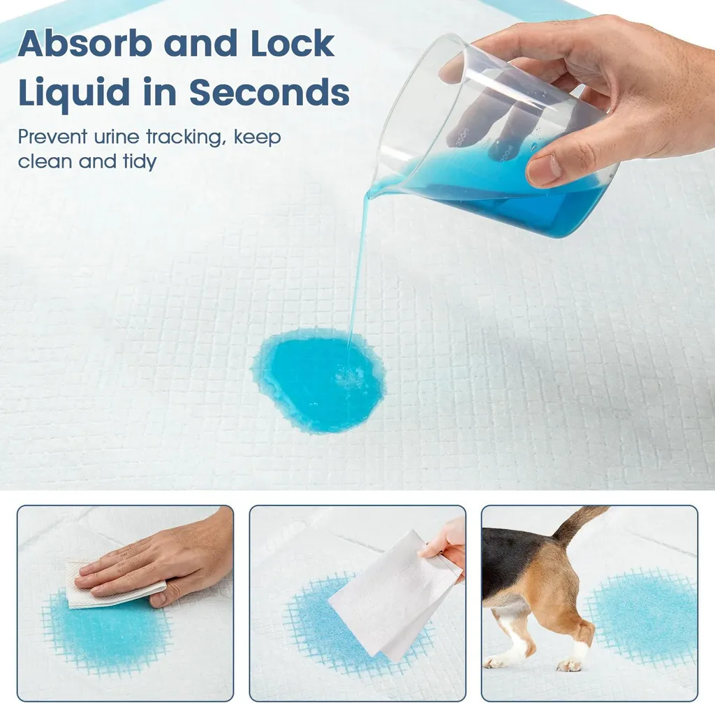 Couches pour chiens à séchage rapide et ultra absorbantes pour tout âge