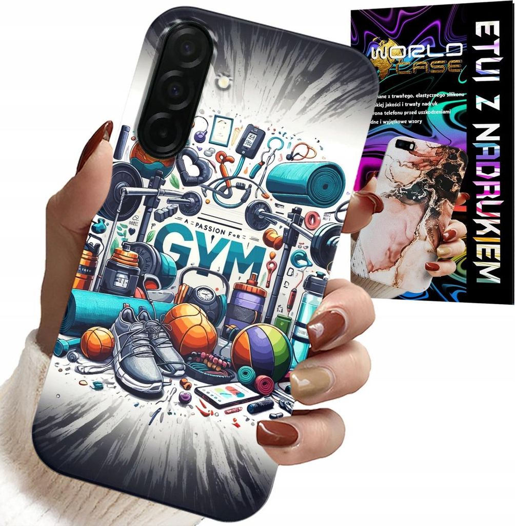 Etui Für Samsung Galaxy A36 5G - Gym Fitness Sport Etui + Glas