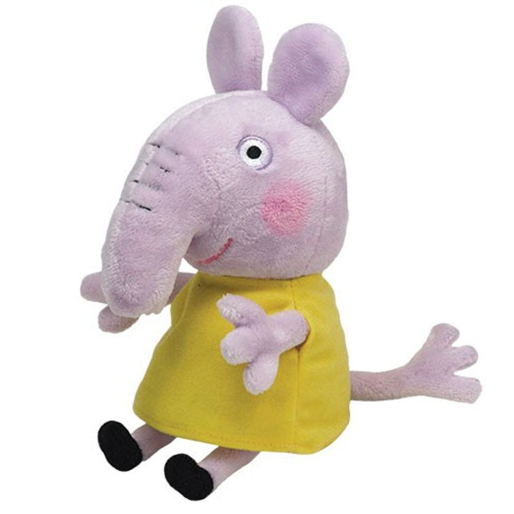TY beanie boos Stofftier Plüschtier Peppa Baby Emily Elefant 15cm FIX3