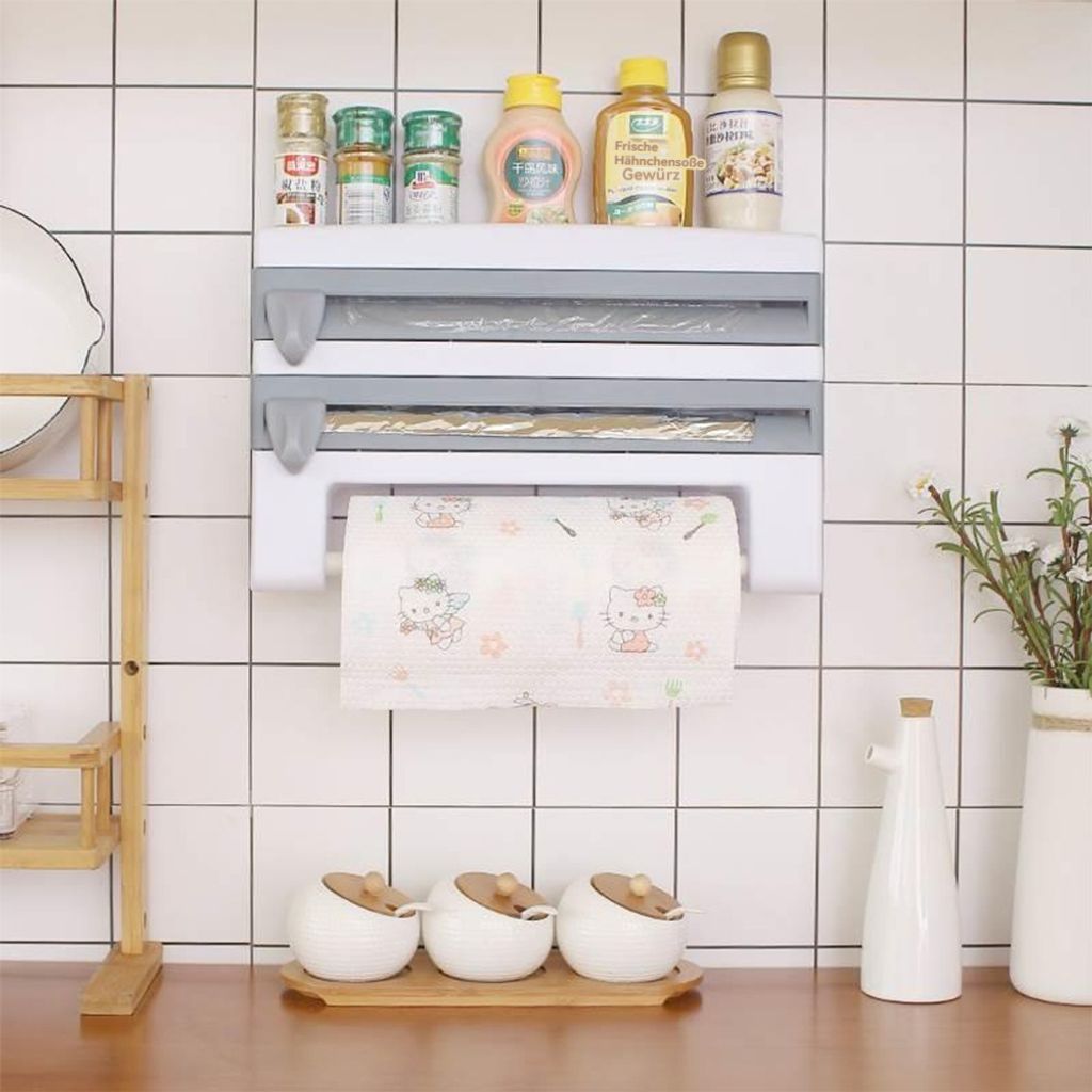 Küchenrollenhalter, Wandrollenhalter, Wandmontierter Produktbild 6