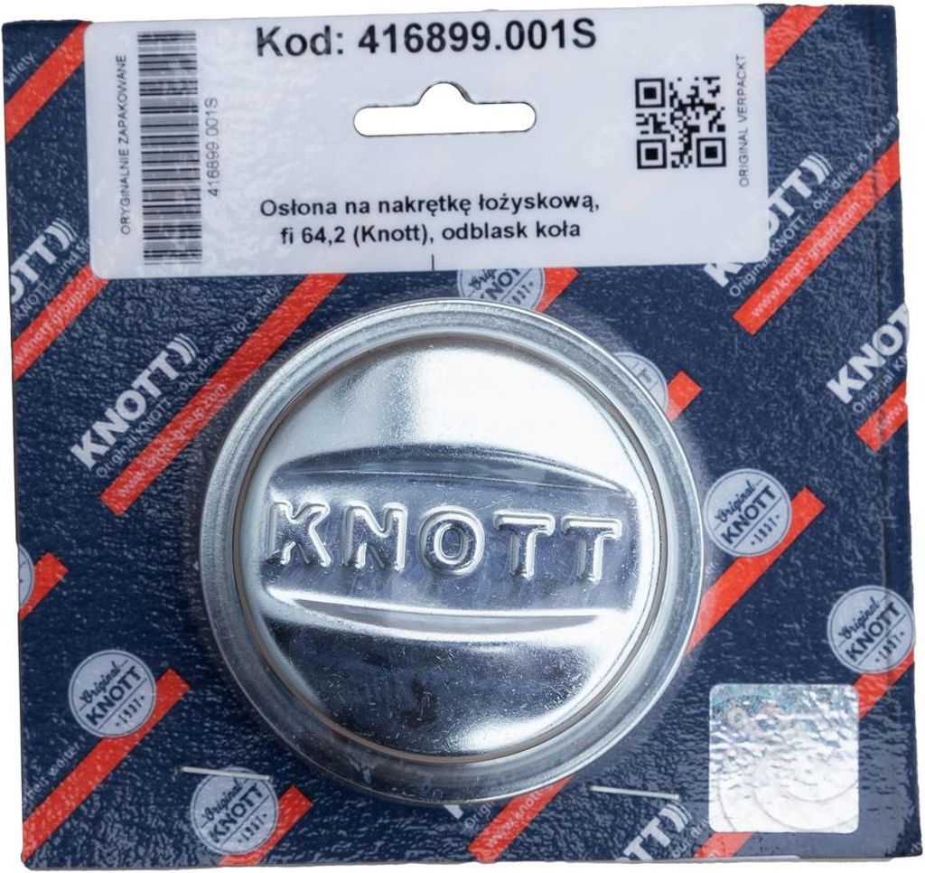 KNOTT Staubkappe 64,2 mm für Anhängerachsen Produktbild 