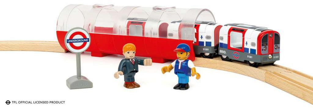BRIO London Underground Train, Vlak, 3 rok / roky, Plast, Obrázok produktu 