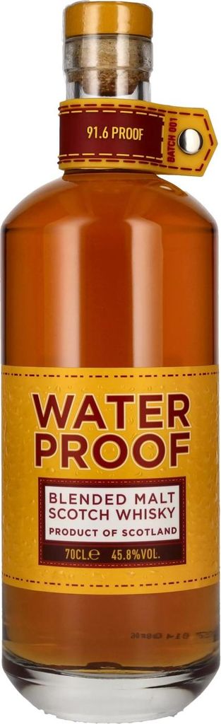 Waterproof Blended Malt Scotch Whisky 45,8% Vol. 0,7l Produktbild 
