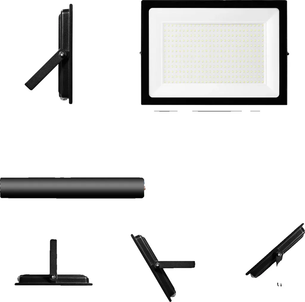 Proiettore LED, ad alta efficienza energetica, IP66, 300 W, 6500 K-b