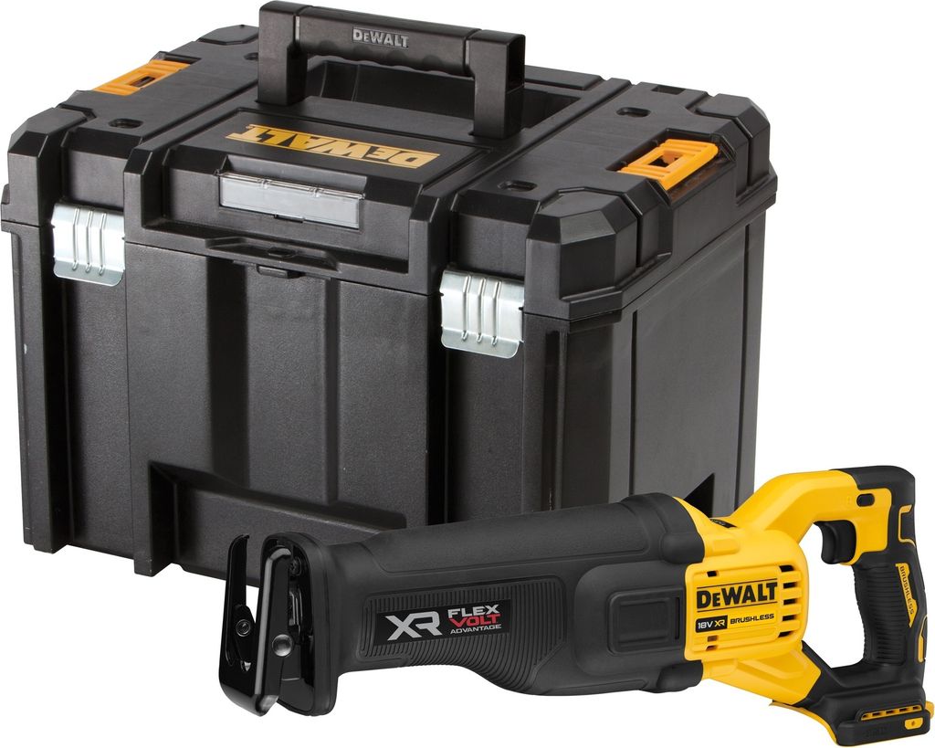 DeWALT DCS386NT-XJ Akku Säbelsäge 18V bürstenlos FlexVolt ohne Akku Koffer TSTAK