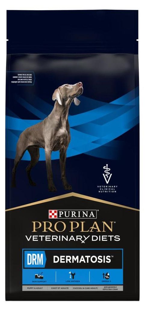 Purina VETERINARY DIETS Canine DRM Dermatosis, Dospělý Obrázek produktu 