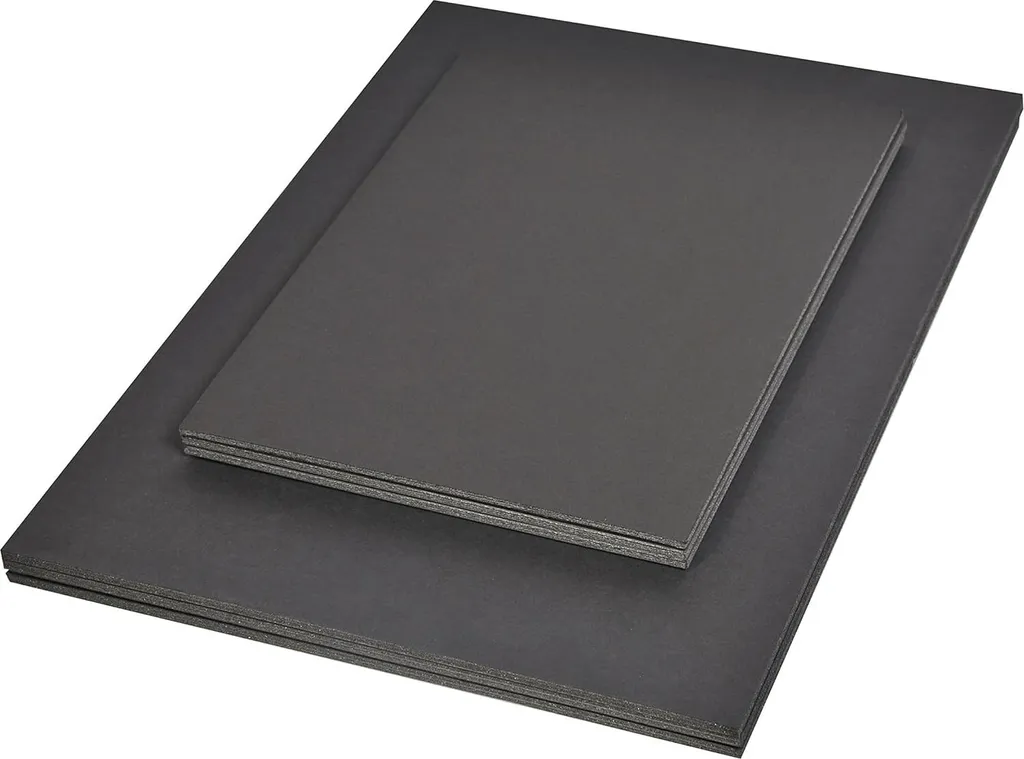 Plaque carton plume A3 épaisseur 5mm pour encadrement et maquette