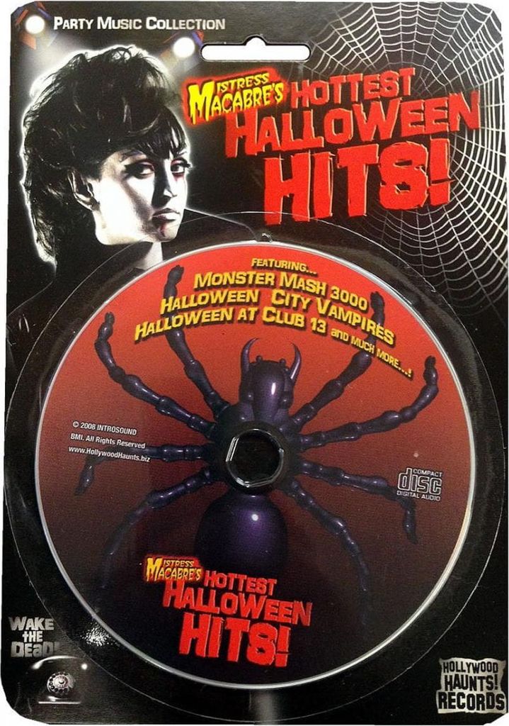 Halloween CD Mistress Macabress Hottest Halloween Hits