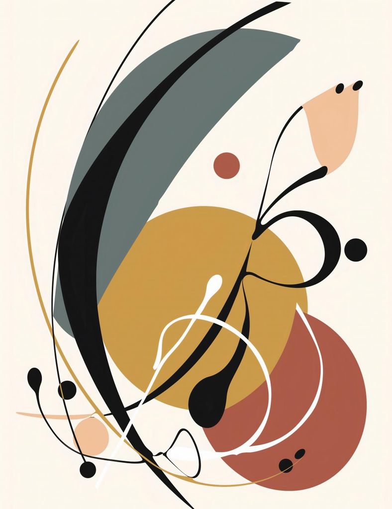 Plakat 50x65cm Tanzende Echos