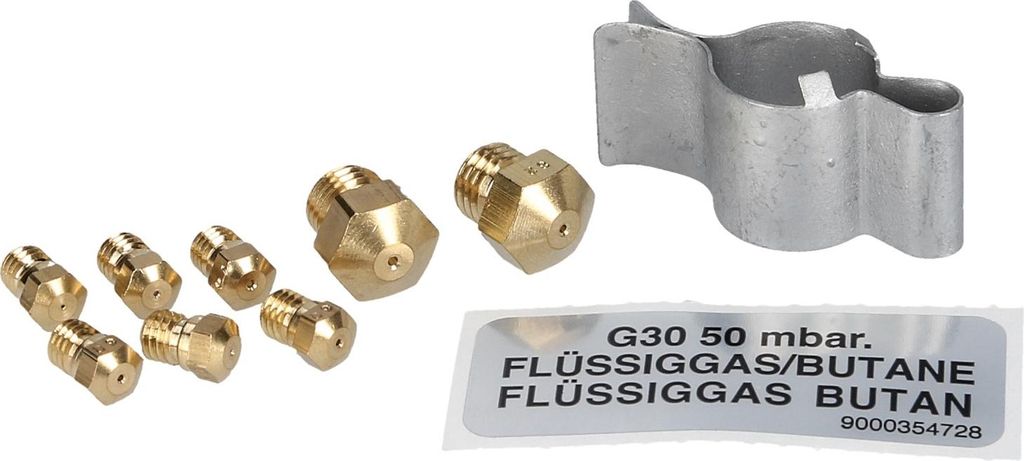 BOSCH 12012018 Düsensatz G30 50mbar für Gaskochfeld