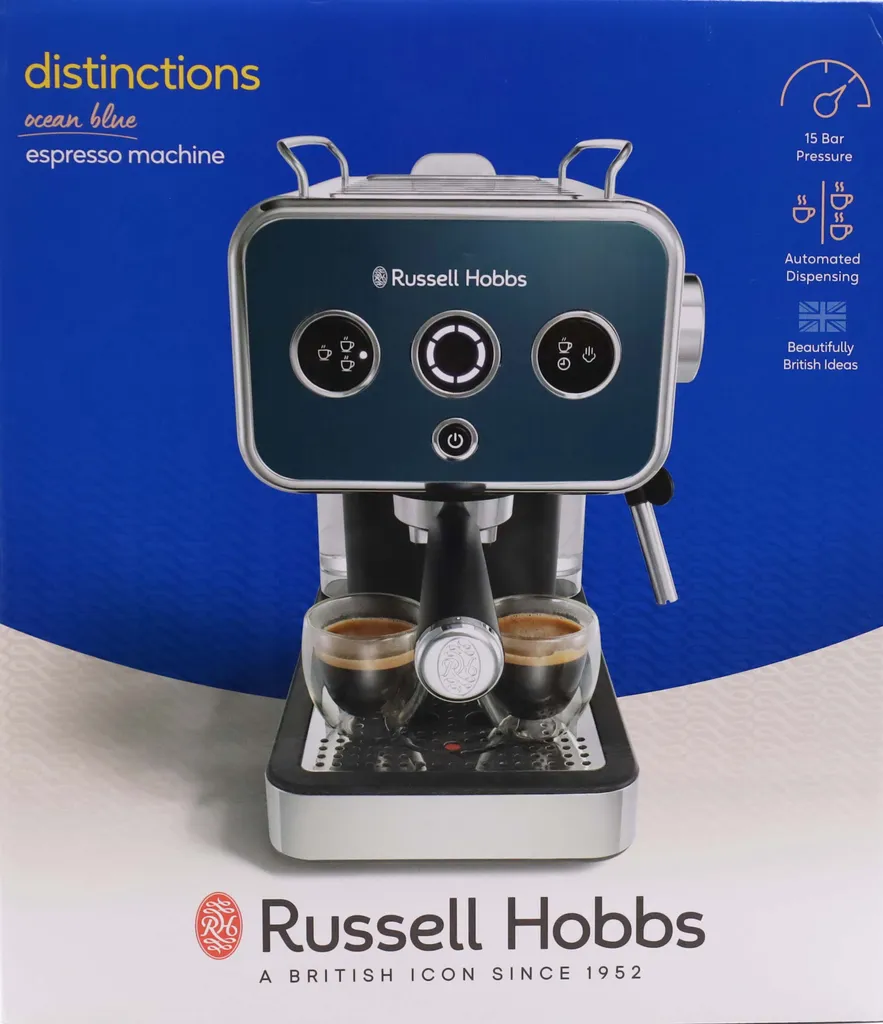 Machine à espresso Russell Hobbs : votre café barista chaque matin