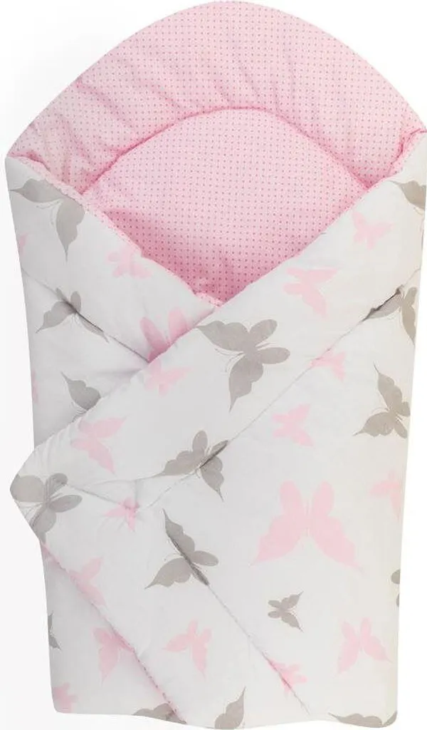 Évitez les réveils de bébé avec l'enveloppe rapide réversible rose