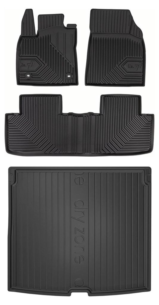 Autokoberce 3D TPE + vaňa kufra DryZone pre: MG S5 EV 2025- Obrázok produktu 