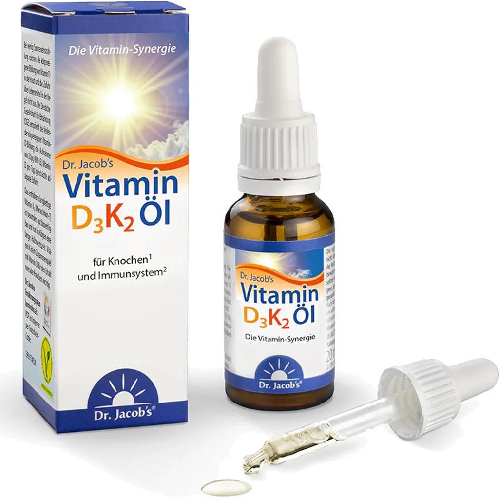 Vitamin D3K2 kvapky - 20ml Obrázok produktu 