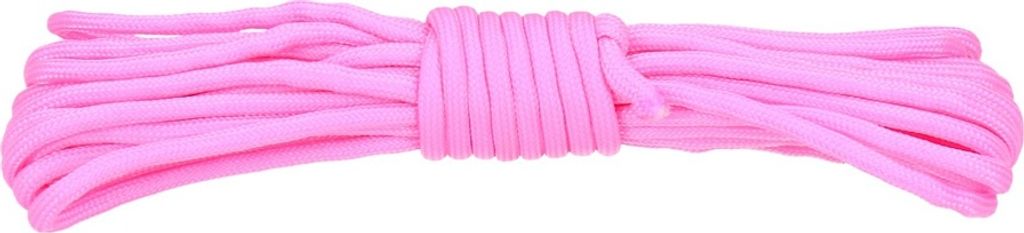 Pink - Paracord 550lb Nylon Seil, Abspannseil für Camping Fallschirmschnur, reißfest - 4mm, 249 Kg (5 Meter)