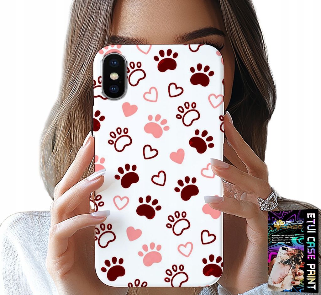 Hülle Für Iphone Xs Max - Hundepfoten Auf Weissem Hintergrund, Hund, Katze, Bär