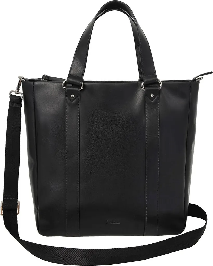 CINQUE Pelle borsa shopper borsa a tracolla Diane Shopper Black nero
