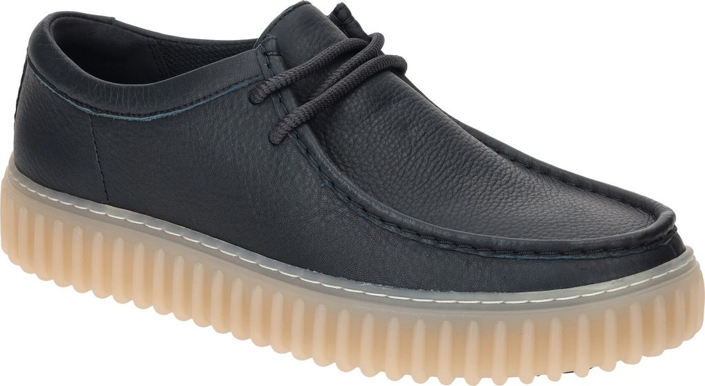 Clarks TORHILL LO Herrenschuhe - bequeme Schnür Halbschuhe blau Freizeit NEU