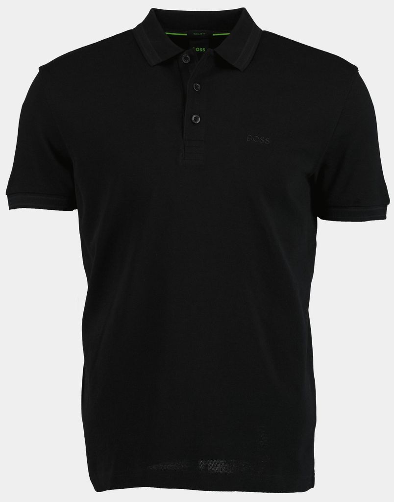 Boss Herren Poloshirt Schwarz 50469055-009 Grösse S