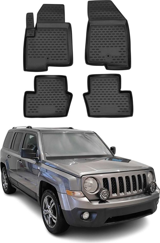 OMAC Fußmatte Gummi TPE für JEEP PATRIOT (MK74) Produktbild 