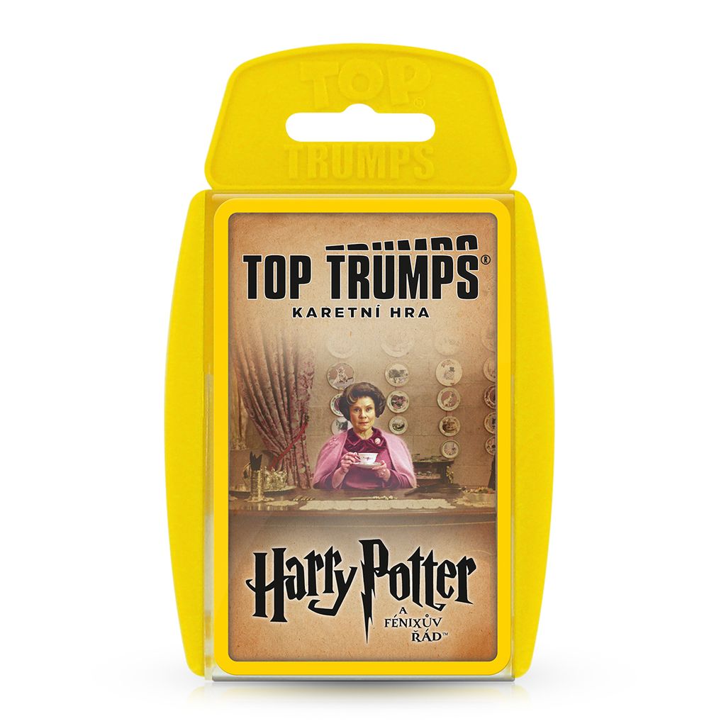 TOP TRUMPS Harry Potter und der Orden des Phönix CZ - Kartenspiel