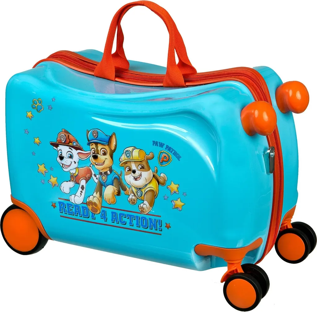 Valise Pat' Patrouille ergonomique pour que l'enfant gère ses bagages
