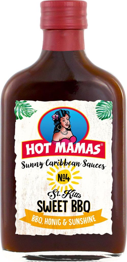 H.mamas C.sc. Zoete Barbecue Saus - 195Ml Productafbeelding 