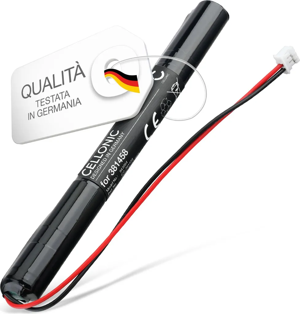 CELLONIC Batteria compatibile con Hilti GX120, GX 120 ME, GX120ME, 120-ME, 381458, 3000mAh 4.5V Li-MnO2