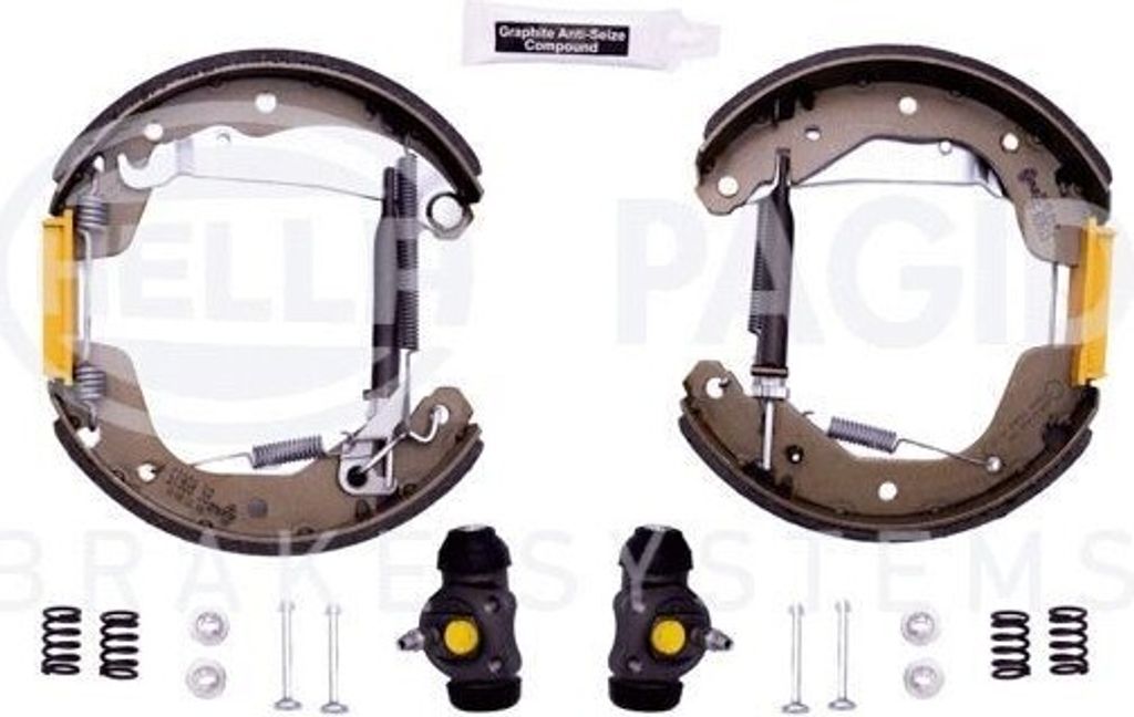 HELLA 8DB 355 004-201 - OE 96226110 Bremsbelagsatz für Astra G